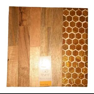 Nwt Honeysuckle Homestead Wood Trivet Wooden Inlay